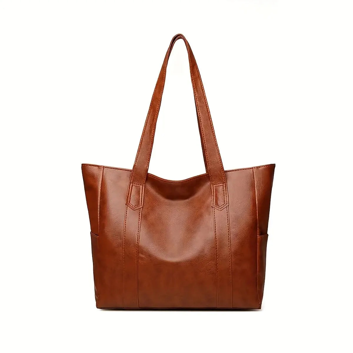 Vintage Large Capacity Vegan Tote Bag Tote Bags