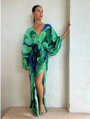 Elegant Pleated Dress – Chic Midi with Refined Pleats Dresses