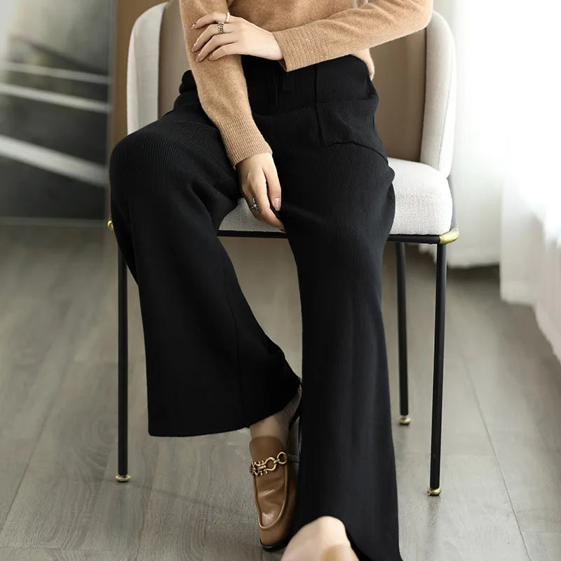 Merino Luxe Lounge Pants – Cozy Comfort Women Pants