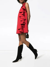 Esmeralda | Elegant Ruffle Dress Dresses