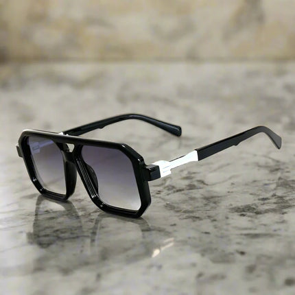 Chicago Sunglasses – Bold & Lightweight UV400 Unisex Eyewear Grey Sunglasses