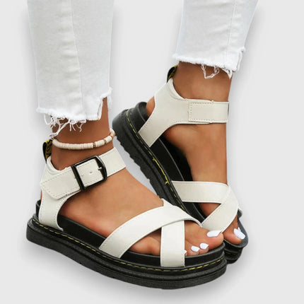 Nina™ – Sporty Sandals White Sandals