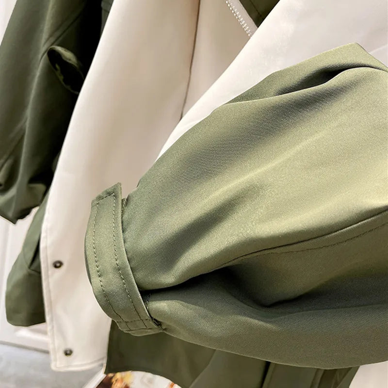 Women's Windproof Trench Jacket Jacket
