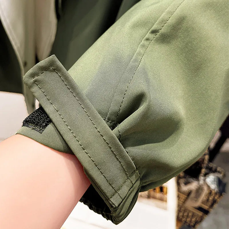 Women's Windproof Trench Jacket Jacket