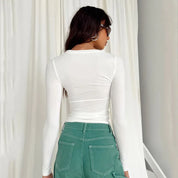 Lyra | Sleek Slim-Fit Casual Tee Shirts & Tops