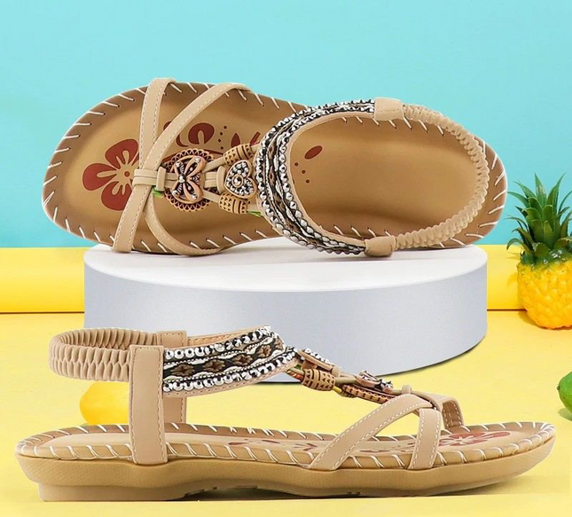 Lily™ Orthopedic Comfort+ Sandals Bali Beige Sandals