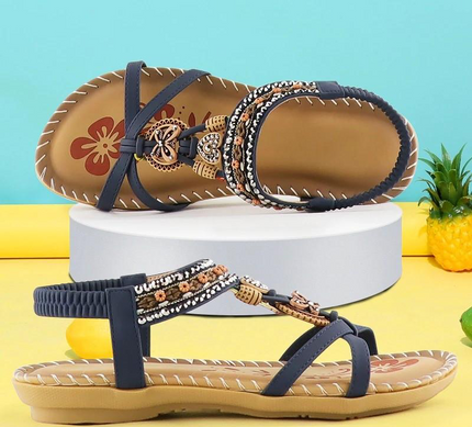 Lily™ Orthopedic Comfort+ Sandals Cobalt Blue Sandals
