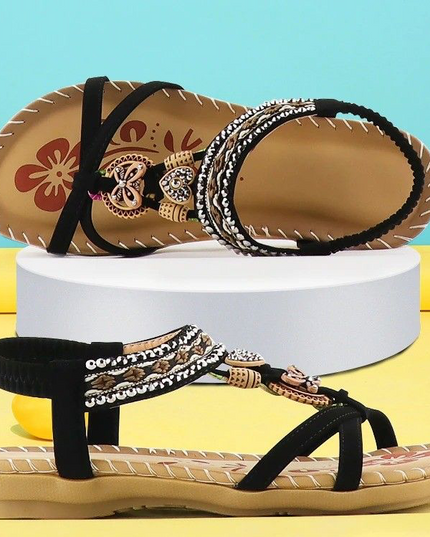 Lily™ Orthopedic Comfort+ Sandals Black Ebony Sandals