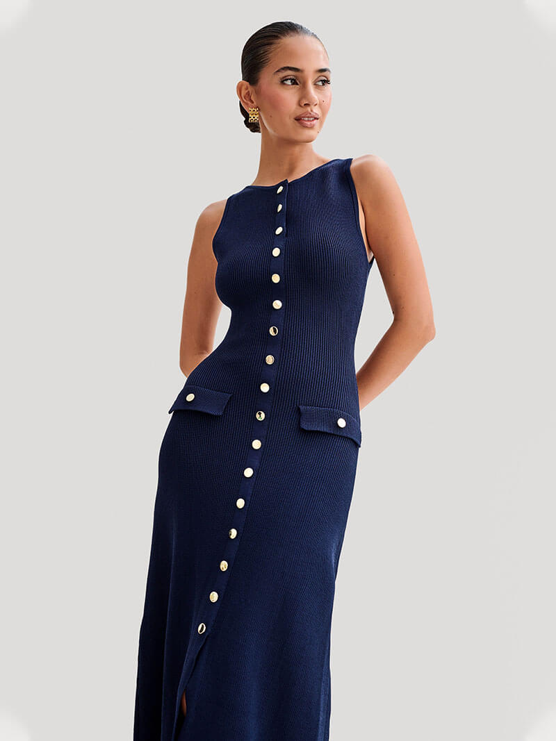 Ximena | Sleeveless Maxi Dress Dresses