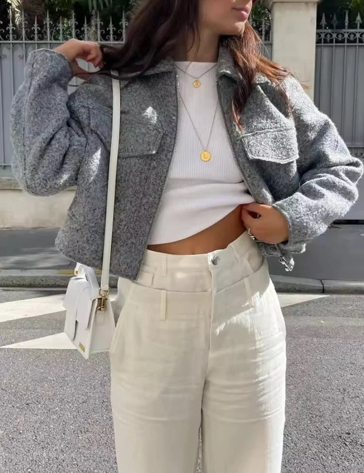 Zoe | Turndown City Chic Jacket