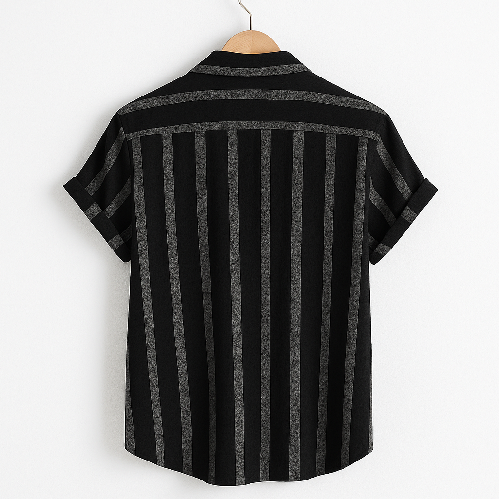 Castello Striped Linen Shirt Men Shirts