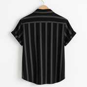 Castello Striped Linen Shirt Men Shirts