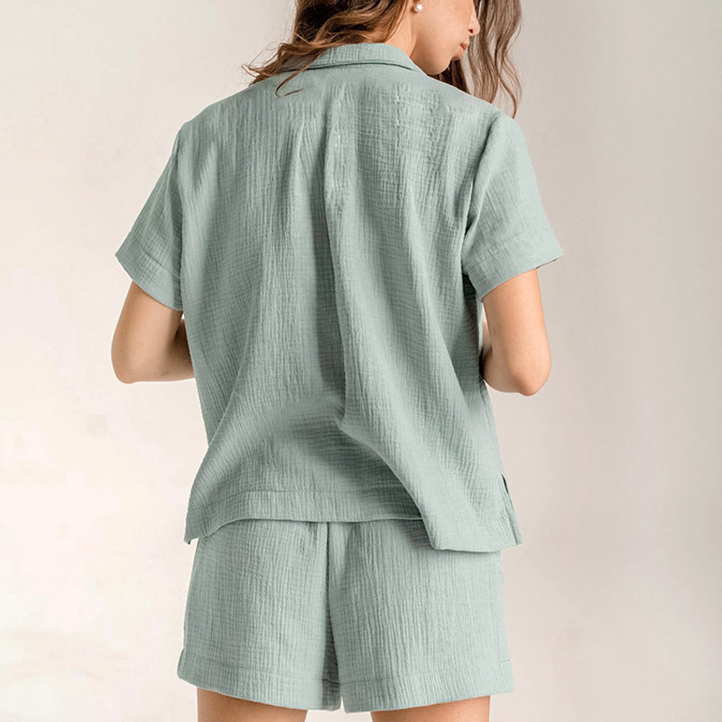 Airy Linen Loungewear Women Pants