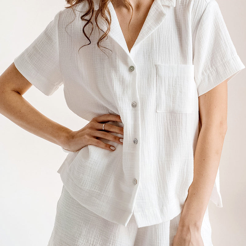 Airy Linen Loungewear Women Pants