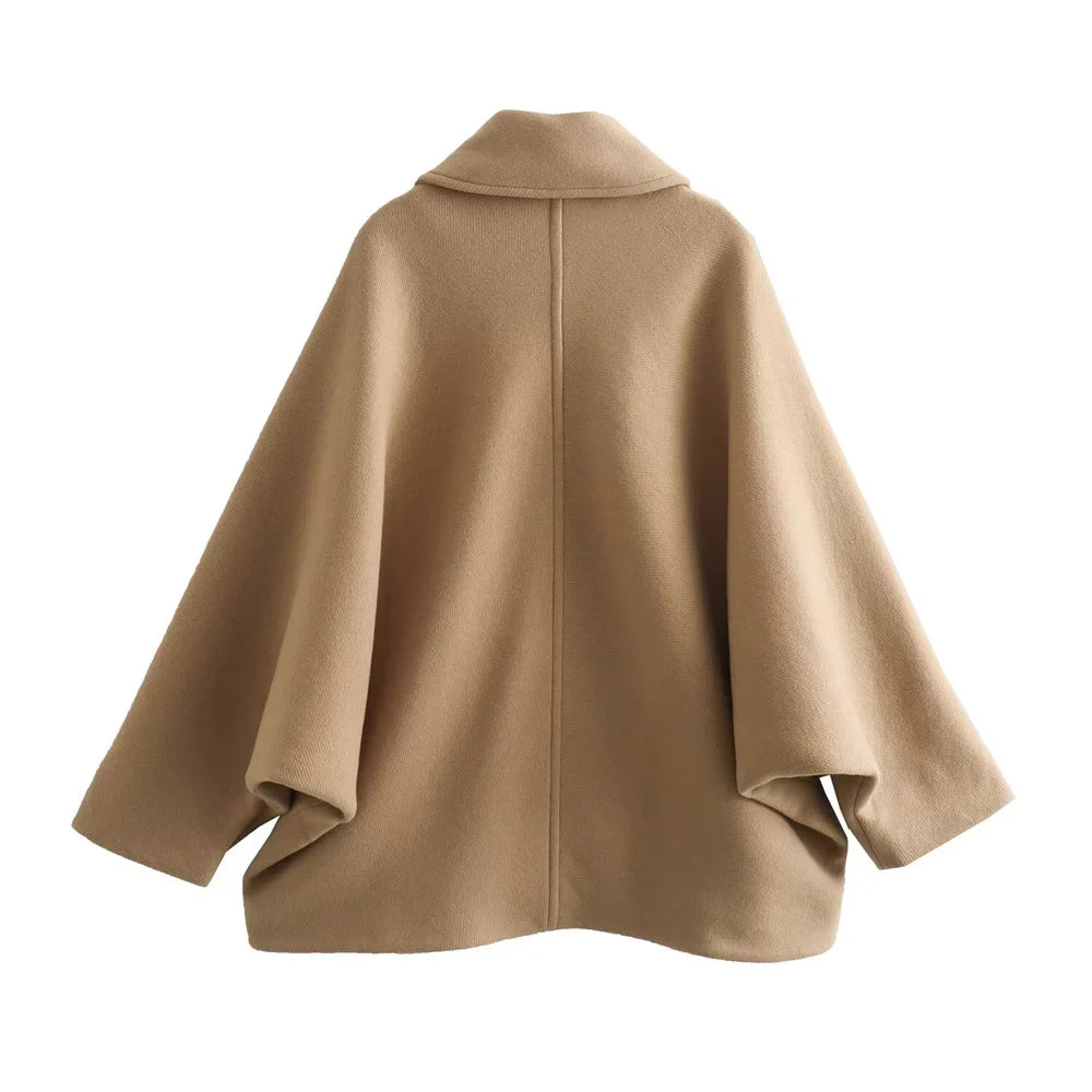 City Chic Cropped Coat Coat