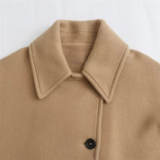 City Chic Cropped Coat Coat