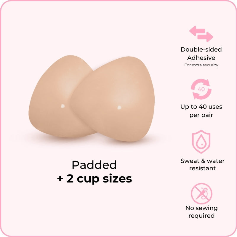 Luster Ultra Boost Sticky Inserts - Instant Lift & Reusable Comfort Beige Generated Product