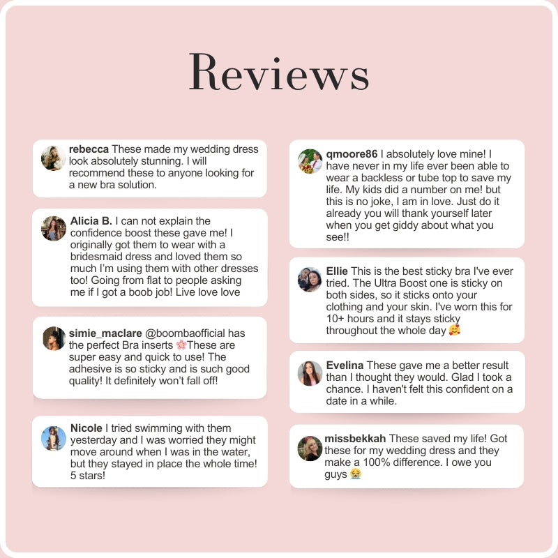 Luster Ultra Boost Sticky Inserts - Instant Lift & Reusable Comfort Generated Product