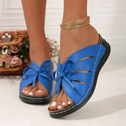 Isla™ - Handmade Comfortable Wedge Sandals Blue