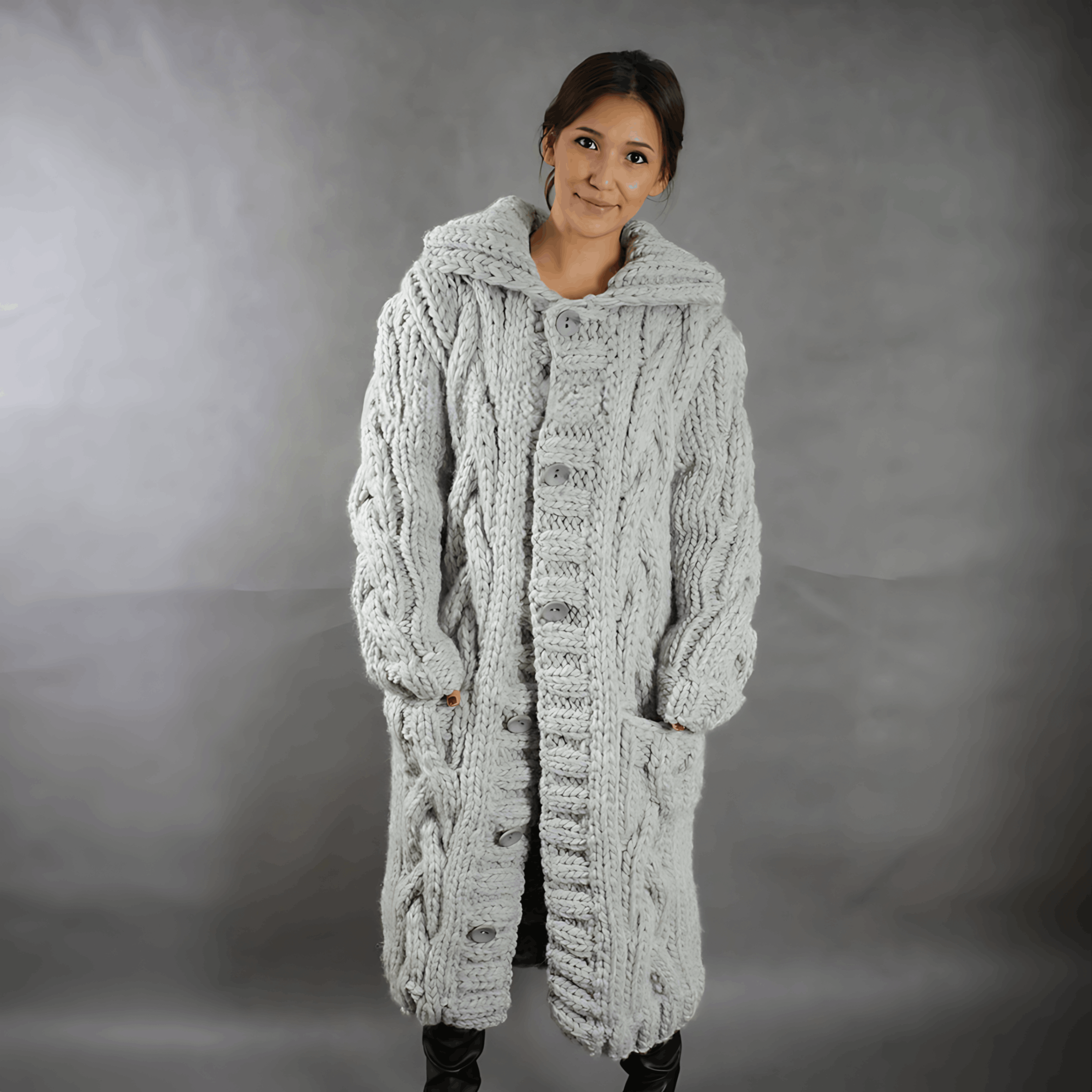 Plus Size Long Cardigan for Maximum Comfort and Warmth Cardigans