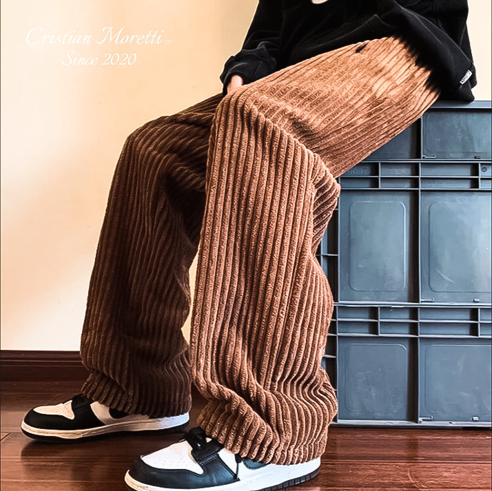 The Corduroy Sweatpants Brown Trousers