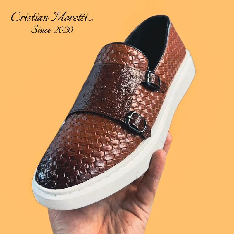 Fabio De Luca™ Premium Double Buckle Sneakers Shoes