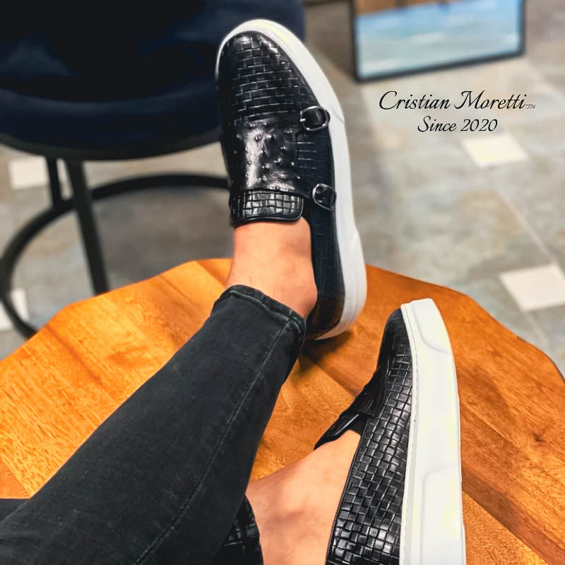Fabio De Luca™ Premium Double Buckle Sneakers Shoes