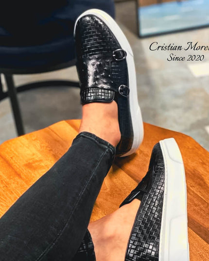 Fabio De Luca™ Premium Double Buckle Sneakers Shoes