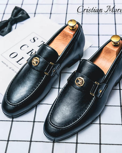 Harrison™ Genuine Leather Loafers Shoes