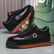 Angelo Guerra™ Italian Leather Sneakers Sneakers