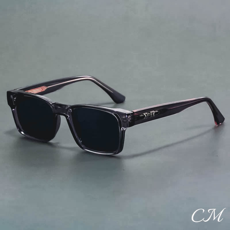 Matteo Ricci Square Sunglasses Gray Sunglasses