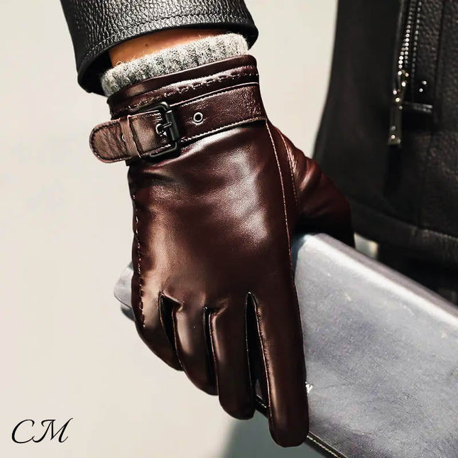 "Lucio" Genuine Leather Gloves Gloves