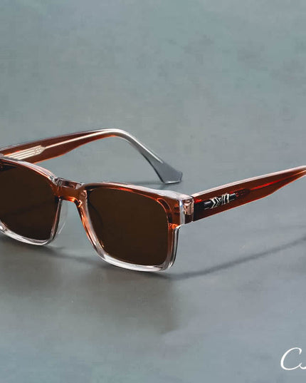 Matteo Ricci™ Square Sunglasses Tea Sunglasses