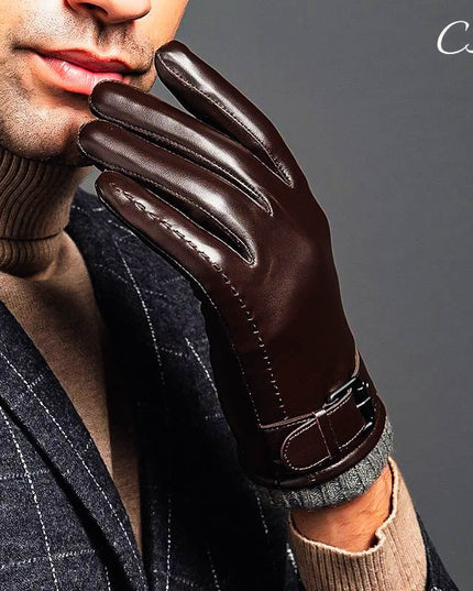 "Lucio" Genuine Leather Gloves Gloves