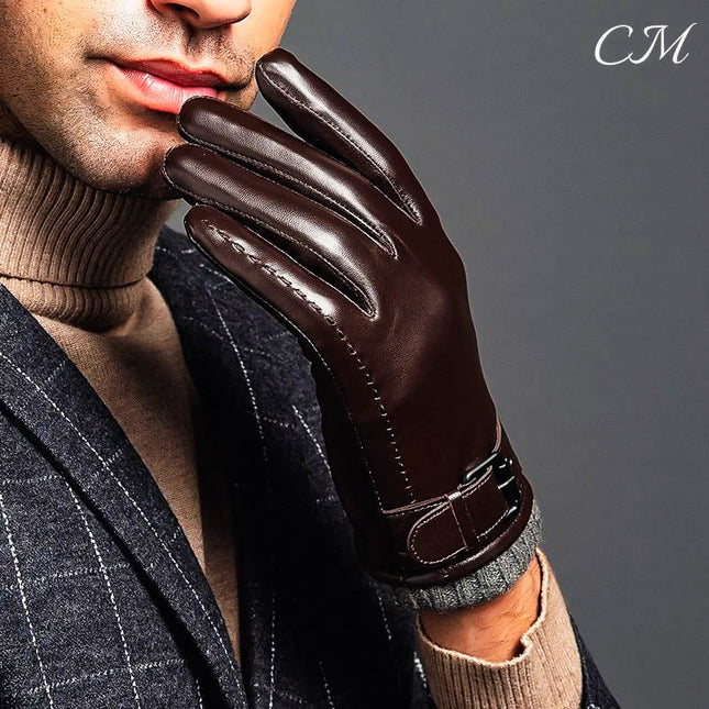 "Lucio" Genuine Leather Gloves Gloves