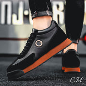 Angelo Guerra™ Italian Leather Sneakers Sneakers