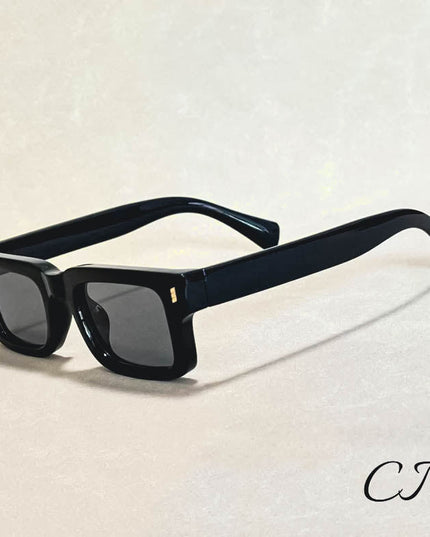 MetroGaze™ Square Sunglasses – UV400 Bold Square Frames Black Sunglasses
