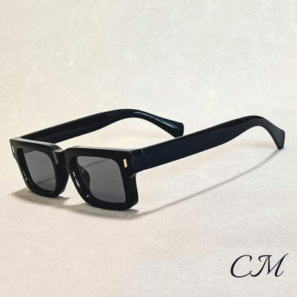 MetroGaze™ Square Sunglasses – UV400 Bold Square Frames Black Sunglasses