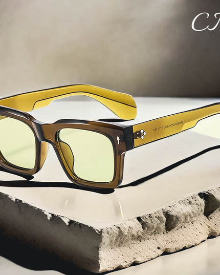 MetroGaze™ Square Sunglasses – UV400 Bold Square Frames Sunglasses
