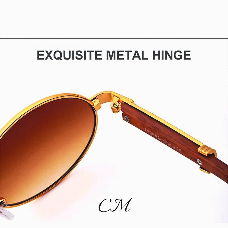 "Casanova" Premium Oval Sunglasses – UV400 Vintage Unisex Eyewear Sunglasses