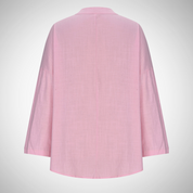 Lenara Flowy Elegant Beach Shirt Long Sleeve Shirt