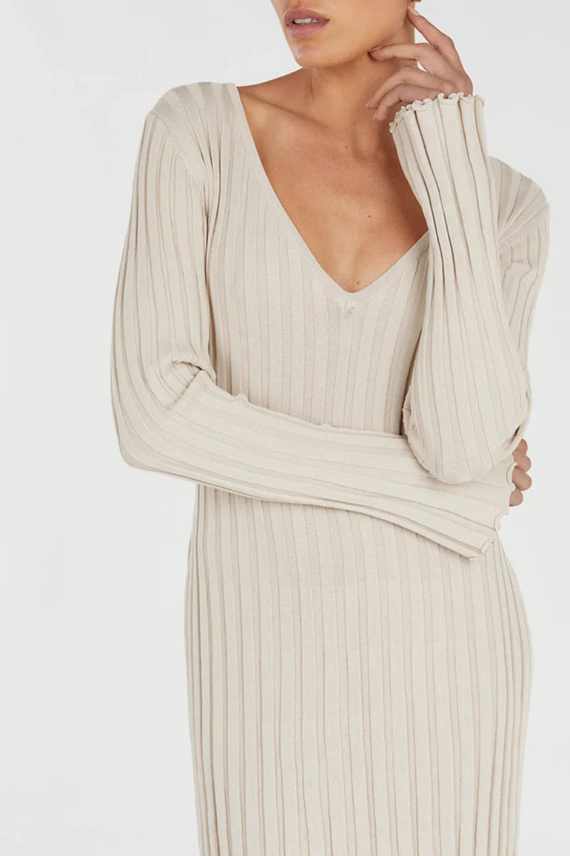 Eudora™ | Soft Ribbed Knit Bodycon Dress Dresses