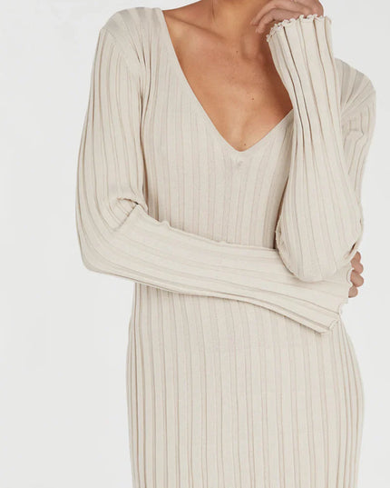 Eudora™ | Soft Ribbed Knit Bodycon Dress Dresses