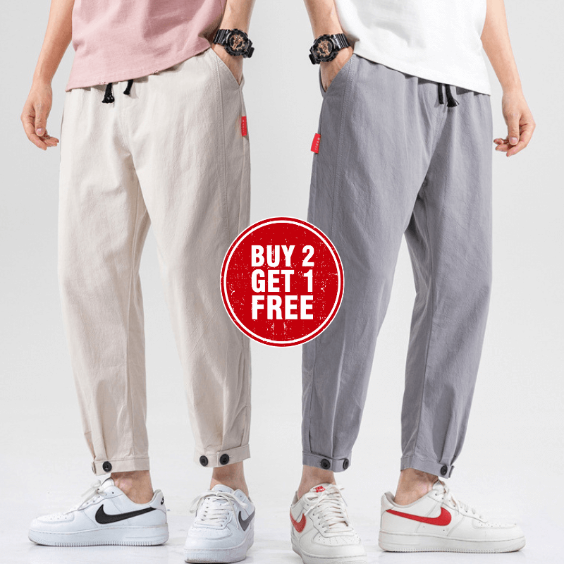 Theo Navarro Relaxed Fit Tapper Pants Men Pants