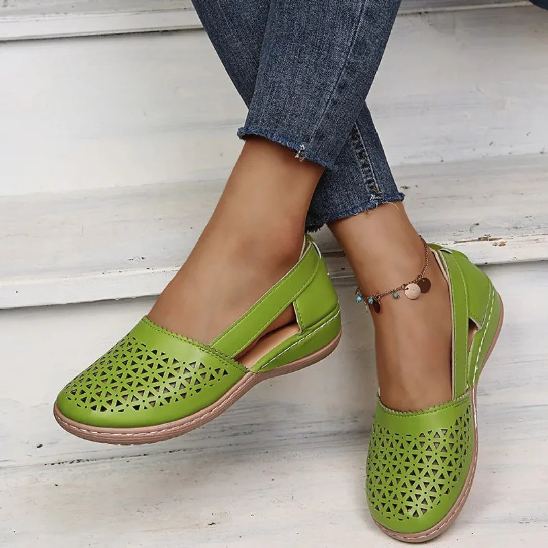 Merle | Orthopedic Women's Shoes Light Green Shoes