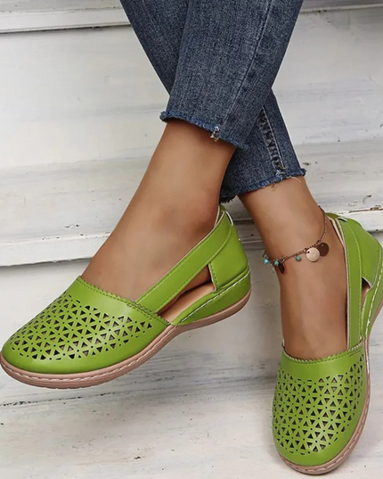 Merle | Orthopedic Women's Shoes Light Green Shoes