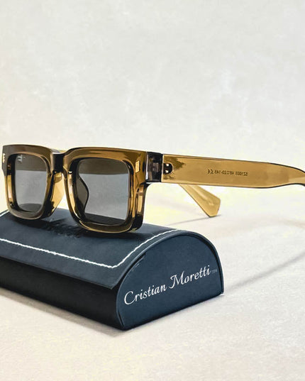 MetroGaze™ Square Sunglasses Yellow Sunglasses