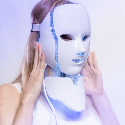 7 Colors LED Photon Light Therapy Mask - Face And Neck Treatment Beauty
