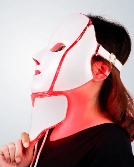 7 Colors LED Photon Light Therapy Mask - Face And Neck Treatment Beauty