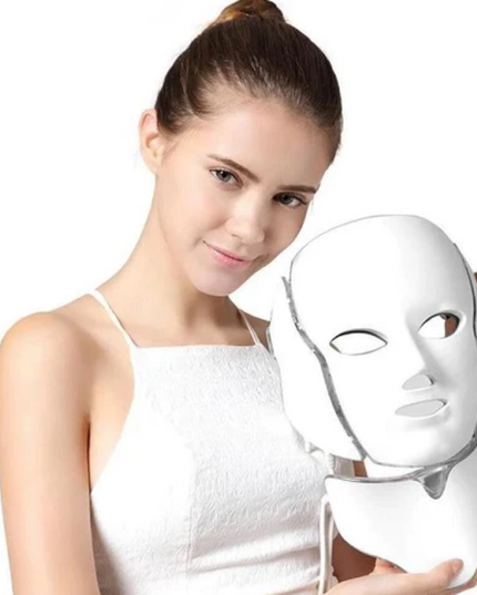 7 Colors LED Photon Light Therapy Mask - Face And Neck Treatment Beauty